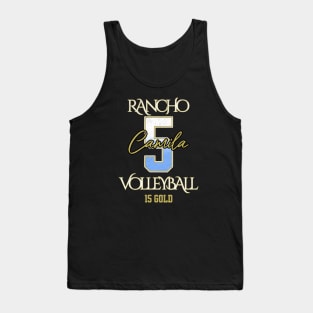 Camila #5 Rancho VB (15 Gold) - Black Tank Top